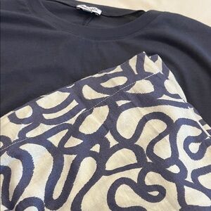 Splendid Dark Blue Women's Short Sleeve Tee and pant